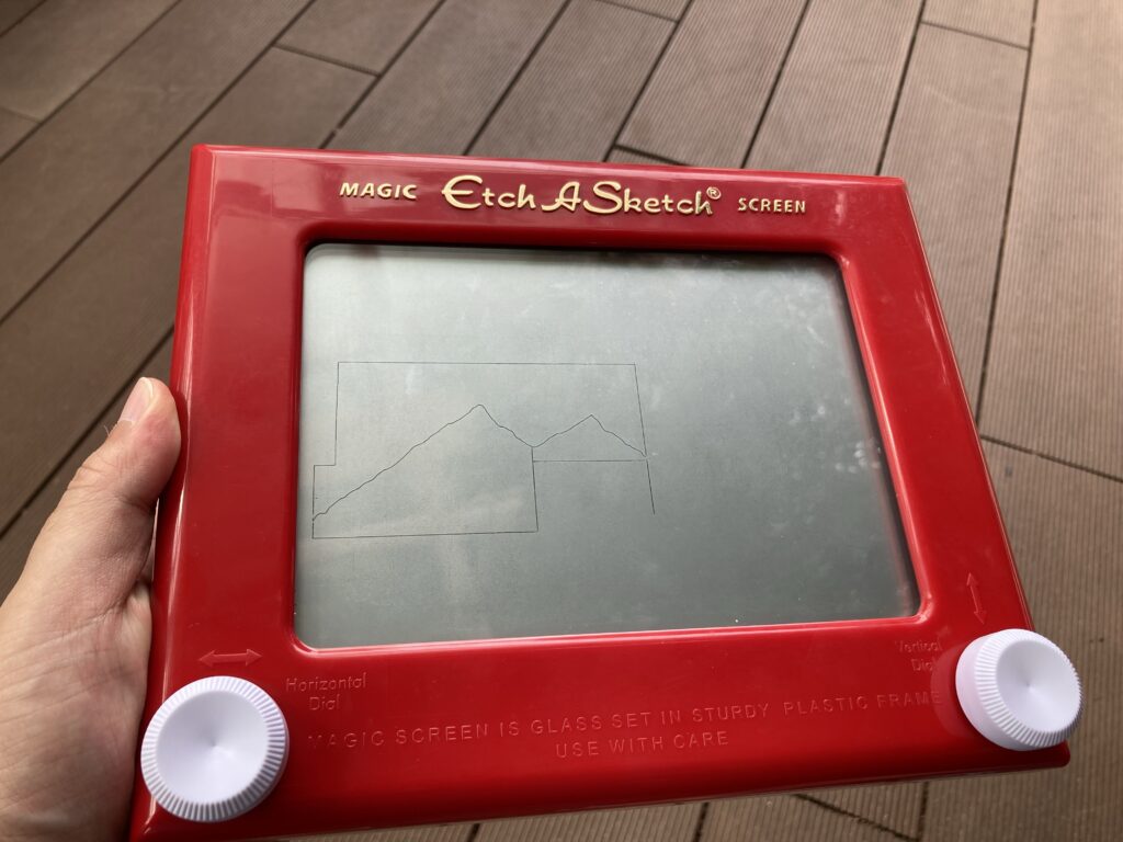 Etch A Sketch✴︎エッチアスケッチ✴︎イッチ ア スケッチ - 通販