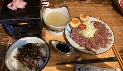 香港のJordanにある牛カツ定食が食べられる日本食レストラン「秘」